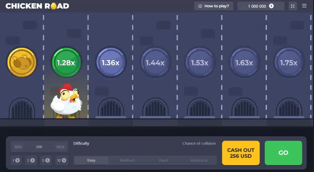 Wie man Chicken Cross spielt