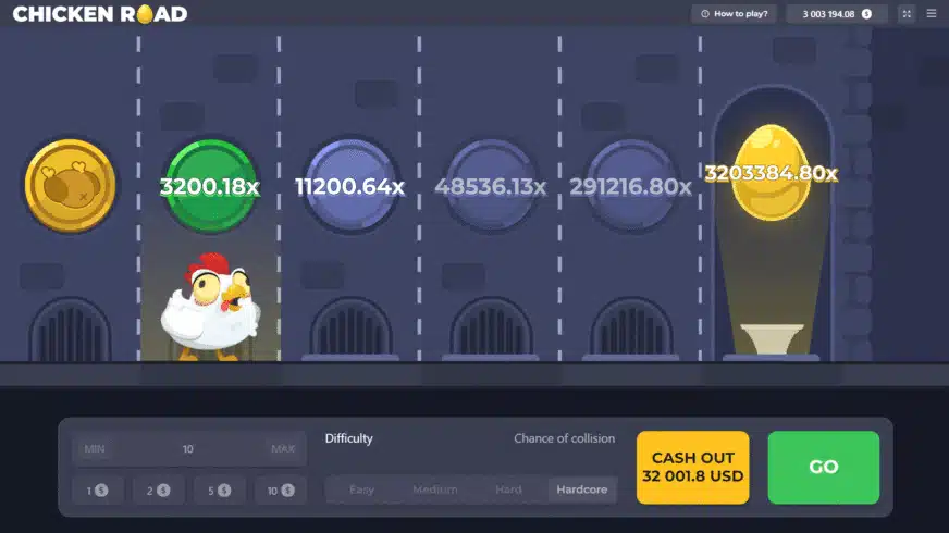Besonderheiten des Chicken Cross Spiels